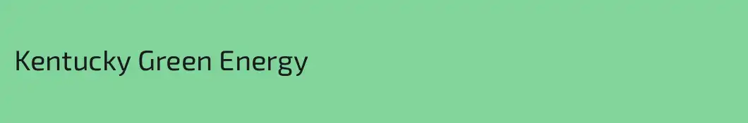 Kentucky Green Energy